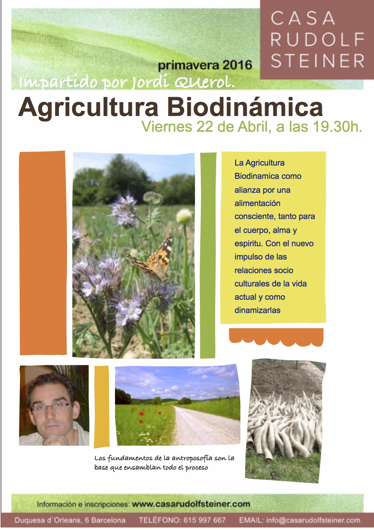 Bases de la Agricultura Biodinámica Charla Casa Rudolf Steiner